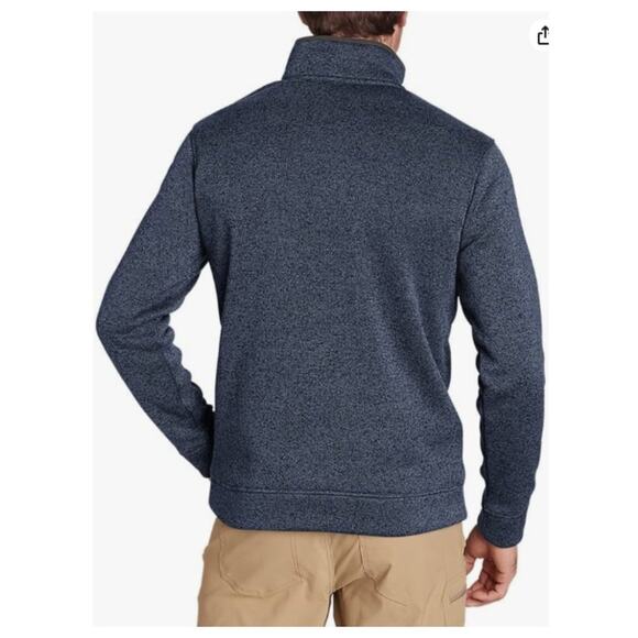 Bundle of 2 Eddie Bauer Men's Radiator Fleece Snap Front Pullover Size L - Picture 13 of 13